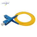 SC / UPC patchcord 3.0mm mode unique LSZH / PVC veste usine prix fournisseur de porcelaine